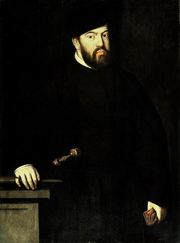 ポルトガル王ジョアン3世（1502年6月6日－1557年6月11日）　1552年　アントニス・モル　ラサロ・ガルディアノ美術館蔵