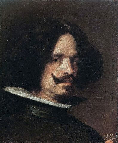 ディエゴ・ベラスケス自画像　1650年頃　ピウス5世現代美術館蔵