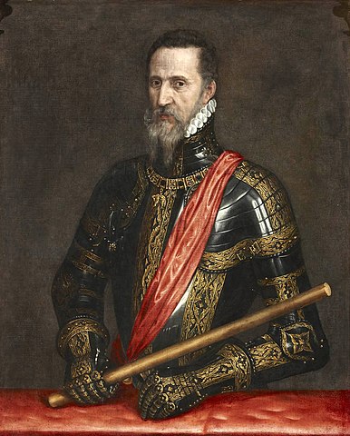 フェルナンド・アルバレス・デ・トレド（第3代アルバ公爵、1507年－1582年）　1549年　アントニス・モル　リリア宮