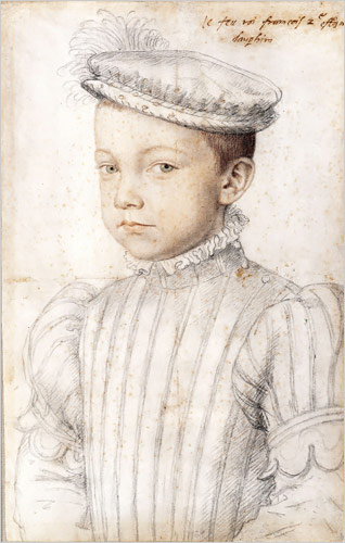 フランソワ2世　1550年頃　フランソワ・クルーエ　Collection of Jean Bonna, Geneva