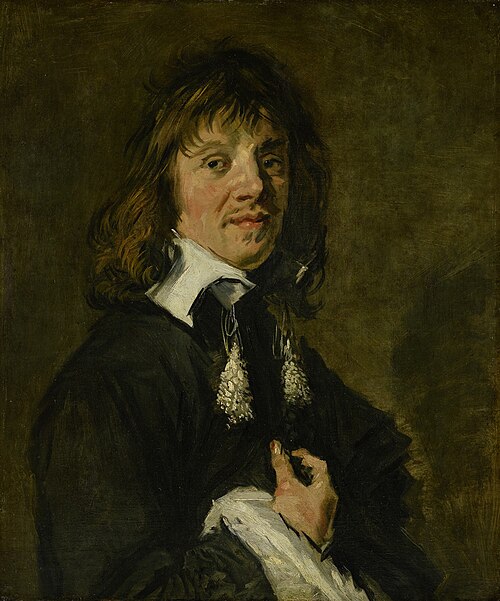 Portrait of a Man, 1660/66, Frans Hals, Oil on canvas, 70 x 58.5 cm, Given by the heirs of Emil Bührle to the Foundation E.G. Bührle Collection Zurich • 1960 Inv. 151., 《男の肖像》　1660年代　フランス・ハルス　ビュールレ・コレクション蔵