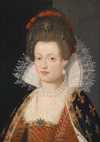 フランス国王アンリ4世妃マリー・ド・メディシス　1605年　フランス・ポルピュス（子）に帰属　ドロテウム蔵