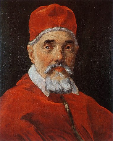 『教皇ウルバヌス8世の肖像』　1625年　ベルニーニ　国立古典絵画館蔵