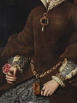 Antonis Mor and Workshop (Utrecht, Netherlands, 1512-1516 - about 1576, Antwerp, Beligum), Mary Tudor, Queen of England, 1554, Oil on oak panel, Object number P21e22, 112 x 83 cm (44 1/8 x 32 11/16 in.), The Isabella Stewart Gardner Museum, イングランド女王メアリー1世　1554年　アントニス・モルとその工房　イザベラ・スチュワート・ガードナー美術館蔵