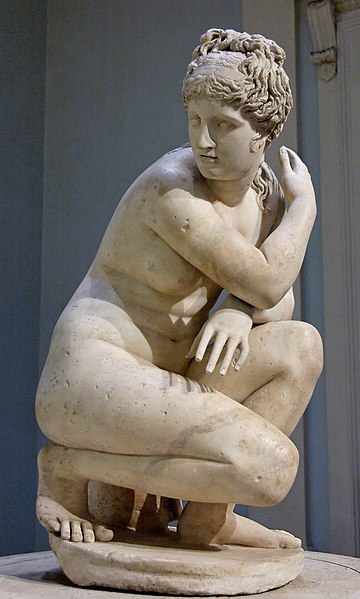 『レリーのヴィーナス』（アフロディテ）　2世紀頃のローマン・コピー　大英博物館蔵
