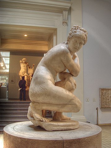 『レリーのヴィーナス』（アフロディテ）　西暦100年頃のローマン・コピー　大英博物館蔵
