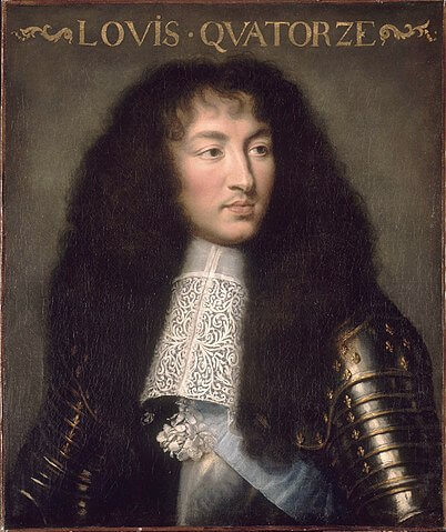 ルイ14世　1661年　シャルル・ル・ブランに帰属　ヴェルサイユ宮殿
