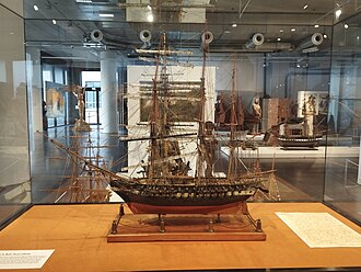 フリゲート艦ベル・プール（Belle Poule）　Musée Mer Marine de Bordeaux
