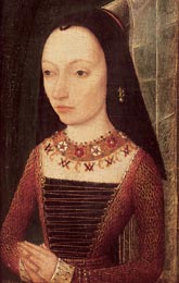マーガレット・オブ・ヨーク（1446年5月3日-1503年11月23日）　1470年頃　ルーヴル美術館蔵