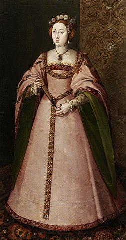 ポルトガル王女マリア・マヌエラ　画家不詳　プラド美術館蔵