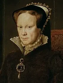 María Tudor, reina de Inglaterra, Antonio Moro, Óleo sobre tabla, 109 x 84 cm, Número de catálogo P002108, 1554, Museo del Prado, イングランド女王メアリー1世（1516年 - 1558年）　1554年　アントニス・モル　プラド美術館蔵