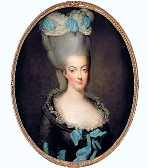 ヴィジェ＝ルブラン？によるマリー・アントワネット（1775年－1778年頃）