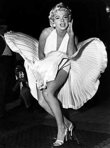 1954年のマリリン・モンロー