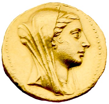 アルシノエ3世（紀元前246年頃 – 紀元前204年）　ペルガモン博物館蔵