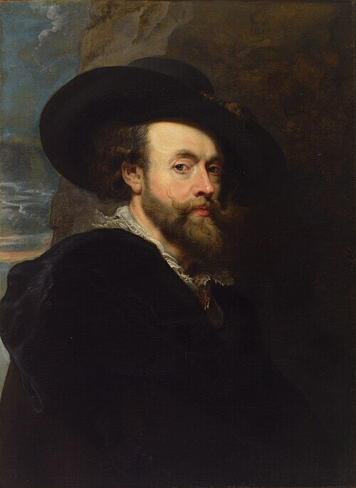 Self-portrait, 1623, Peter Paul Rubens, Germany (Westphalia) 1577 - 1640, paintings, oil on canvas, 91.3 h x 70.8 w cm, Accession Number: 83.53, IRN: 89843, The National Gallery of Australia, ピーテル・パウル・ルーベンス　自画像　1623年　オーストラリア国立美術館蔵
