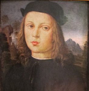7歳の頃のアルフォンソ　1488年　ピントゥリッキオ