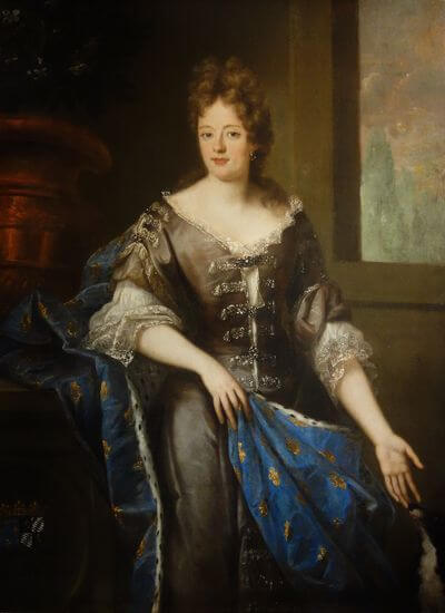 エリザベート・シャルロット・ド・バヴィエール（ Élisabeth Charlotte de Bavière, 1652年5月27日－1722年12月8日）　1678年頃　ニコラ・ド・ラルジリエール　ナンシー美術館蔵