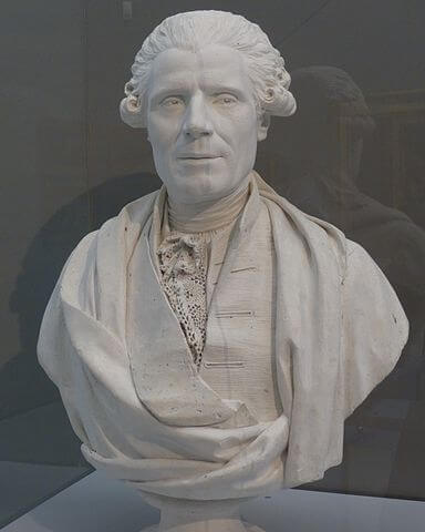 ジョゼフ＝マリー・ヴィアン像　Louis-Pierre Deseine 作　1787年　ファーブル美術館蔵