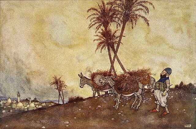 エドマンド・デュラックの挿絵　1907年　plate 16