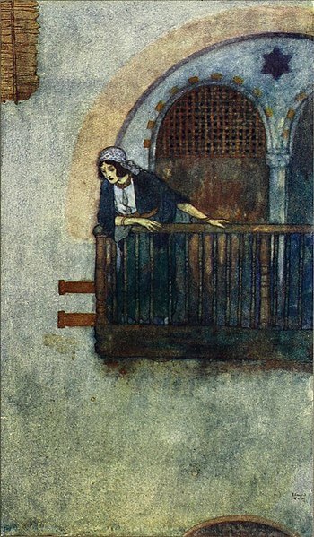 エドマンド・デュラックの挿絵　1907年　plate 24
