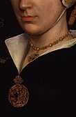 Unknown woman, formerly known as Catherine Howard 17世紀後半 ハンス・ホルバイン(子)にちなむ ナショナル・ポートレート・ギャラリー蔵