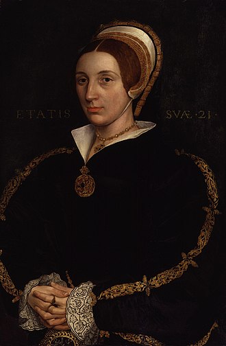 Unknown woman, formerly known as Catherine Howard 17世紀後半 ハンス・ホルバイン(子)にちなむ ナショナル・ポートレート・ギャラリー蔵